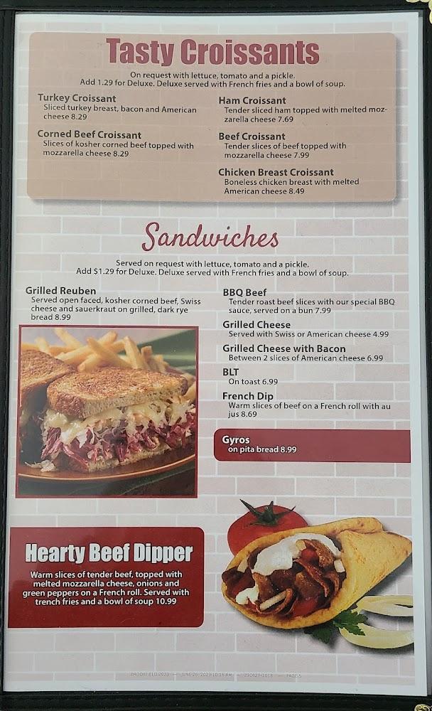 Brookfield family restaurant Menu image 3